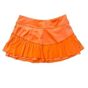 Head Tennis Skort - S orange , polyester spandex
